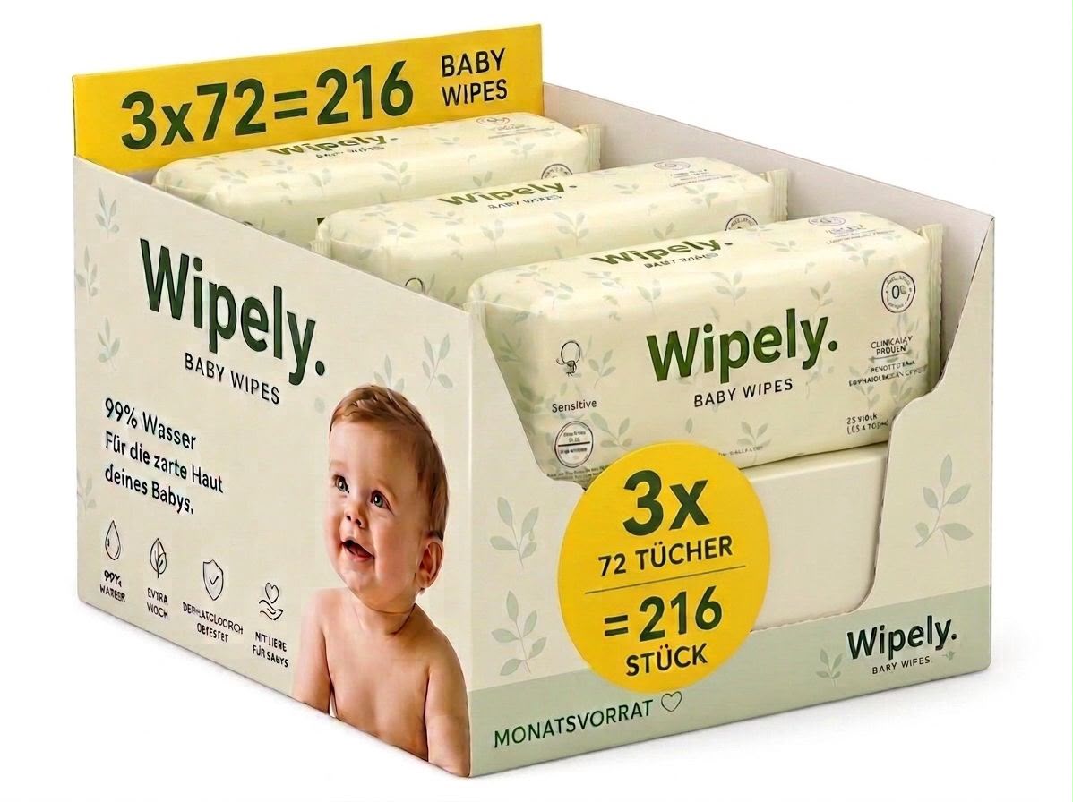 Wipely Baby Feuchttücher