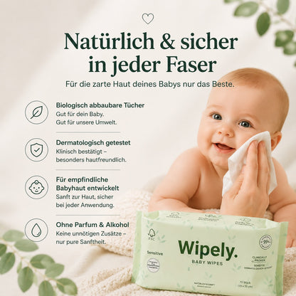 Wipely Baby Feuchttücher