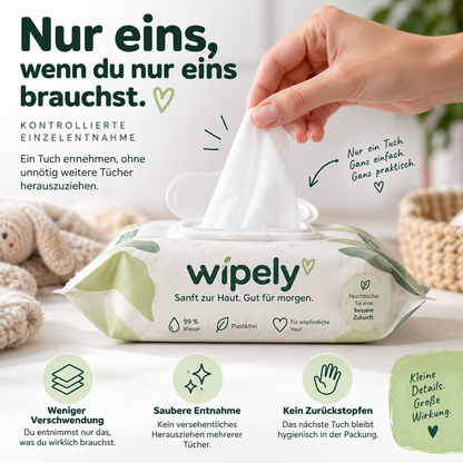 Wipely Baby Feuchttücher